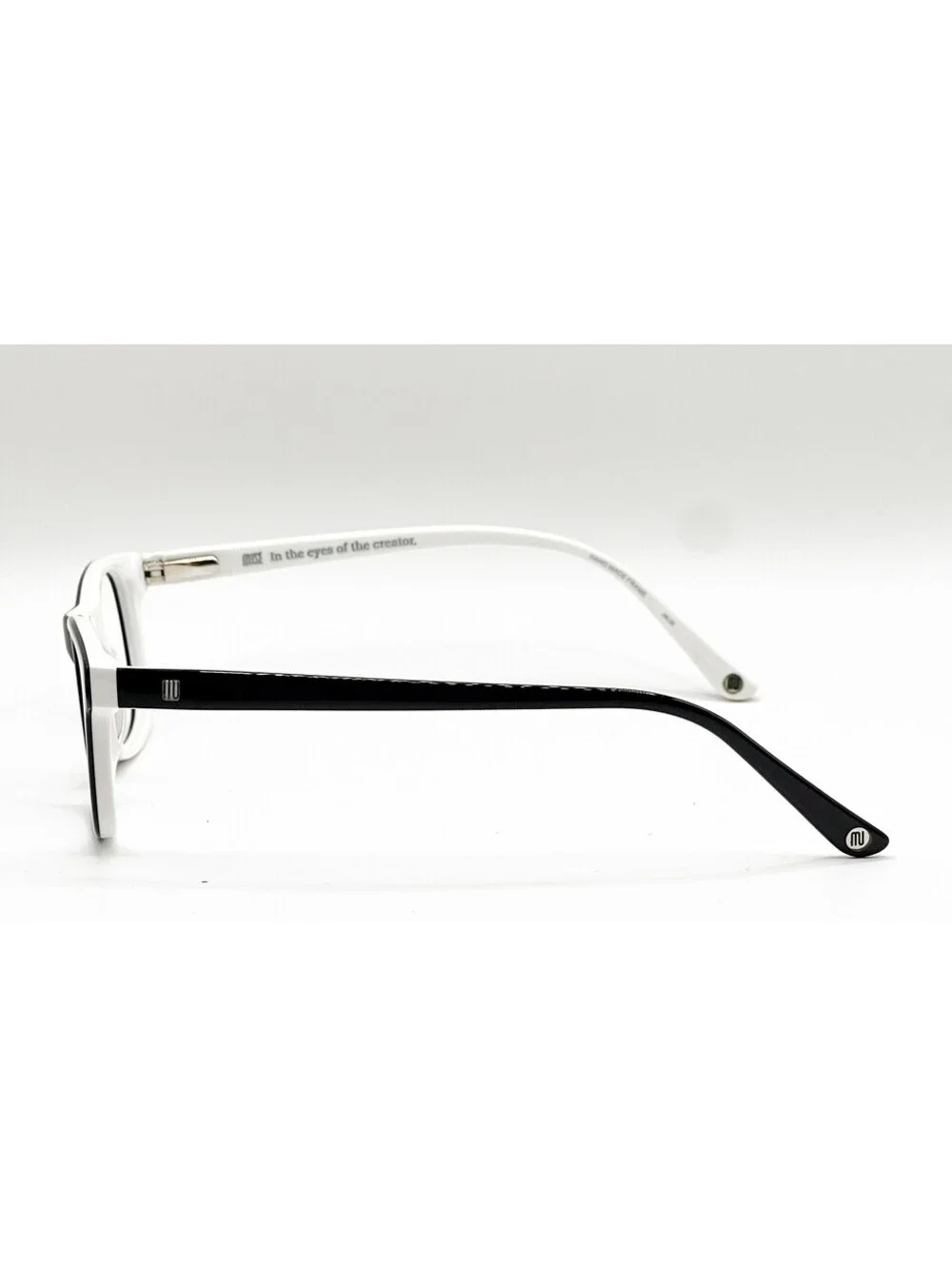Muse 51-000229 Black Rectangle Authentic Eyeglass Frames 48-16-135